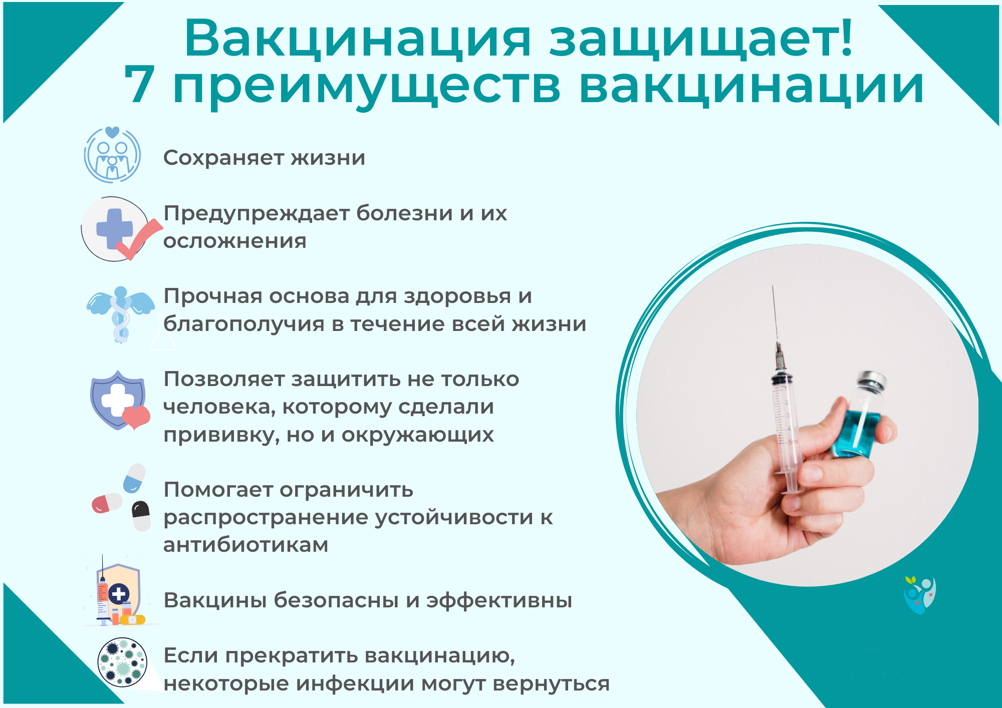 Горячая линия в рамках Всемирной недели иммунизации.