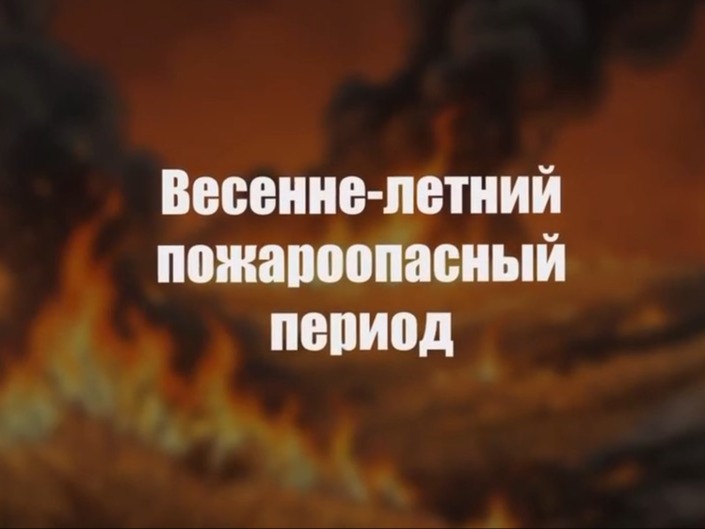 Весенне-летний пожароопасный период.